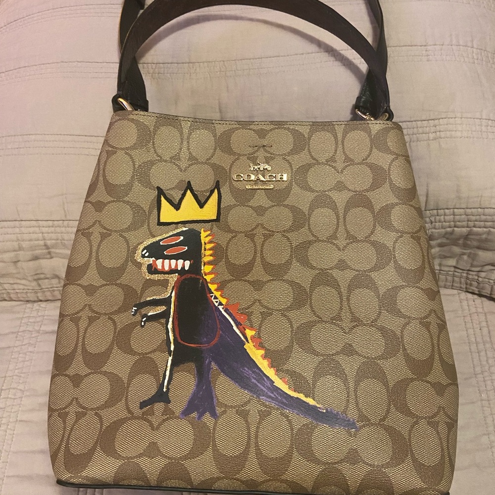 Authentic Coach Jean Michel Basquiat Bag